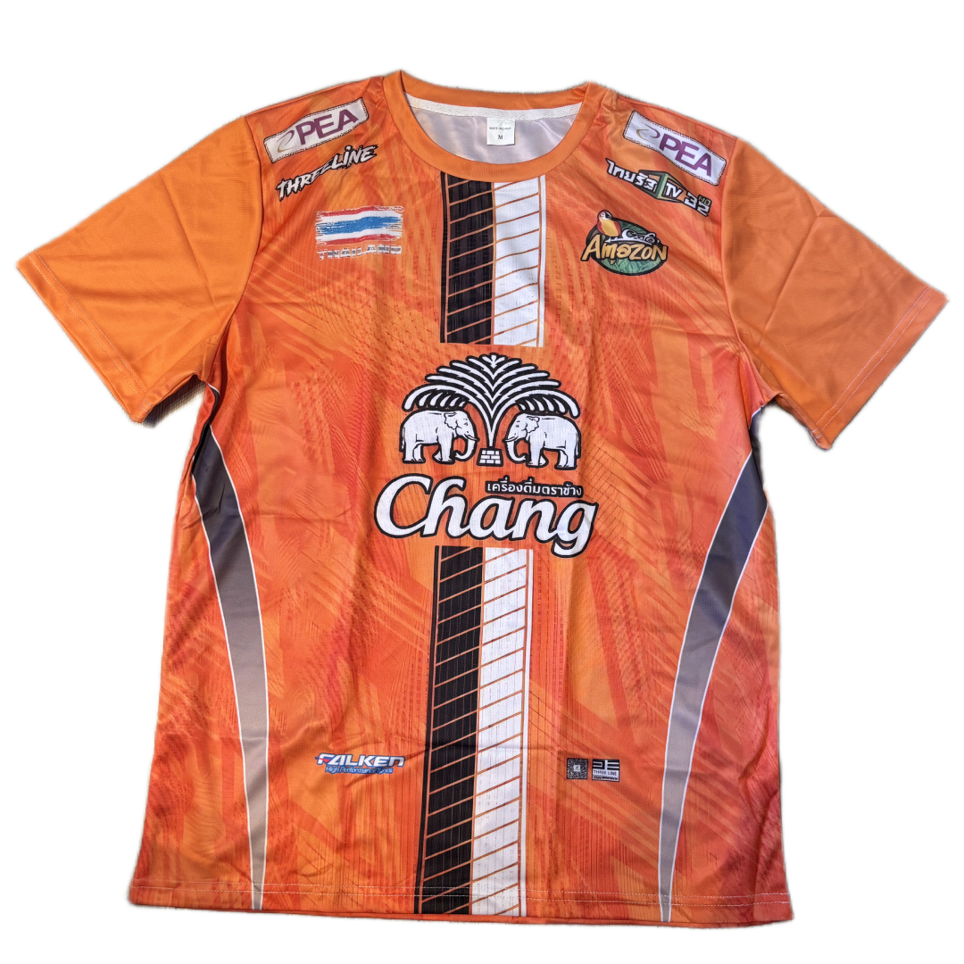 Thai Chang Sports T Shirt Orange