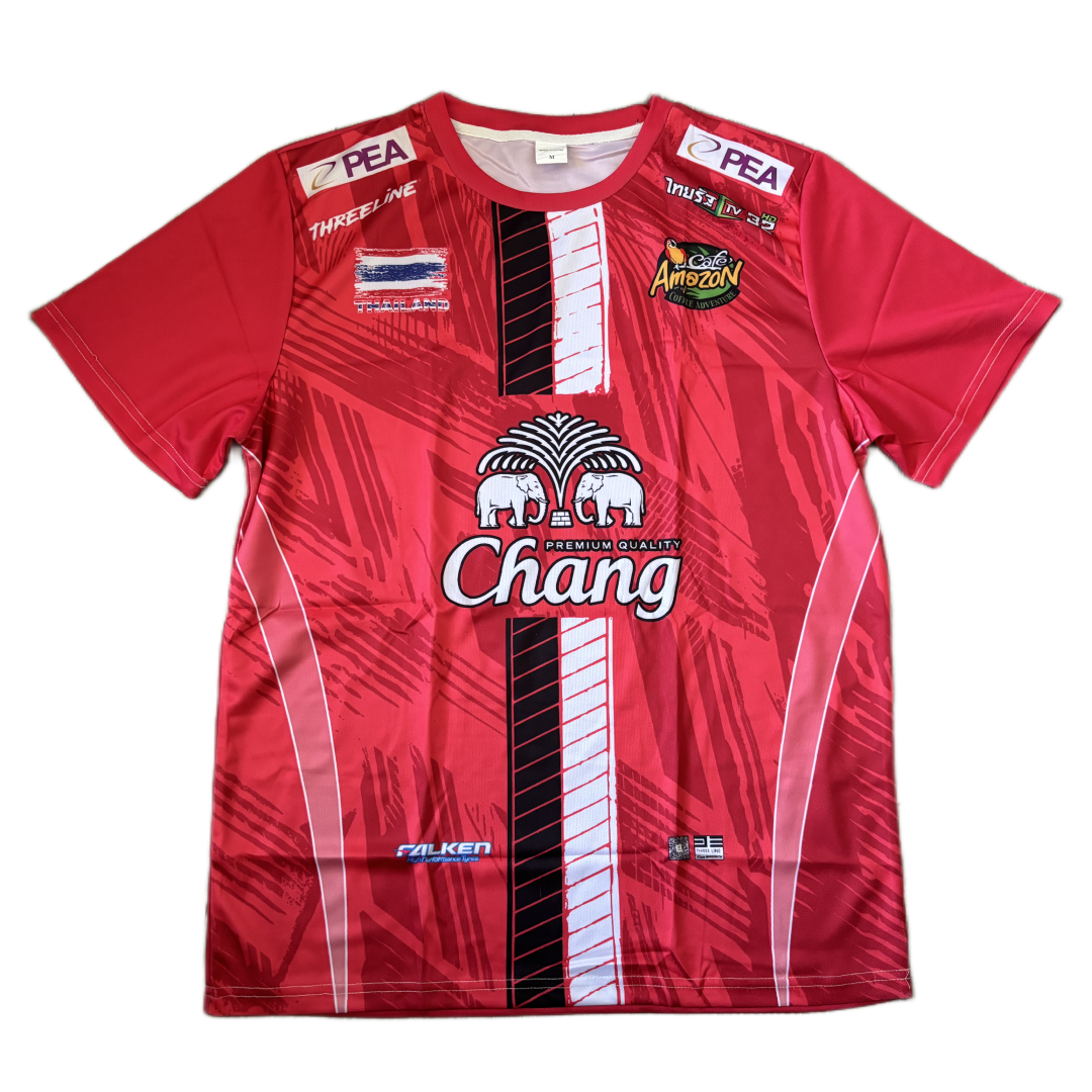 Thai Chang Sports T Shirt Rose